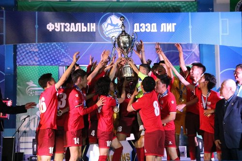 Унаганууд клуб ес дараалан футзалын дээд лигт түрүүллээ